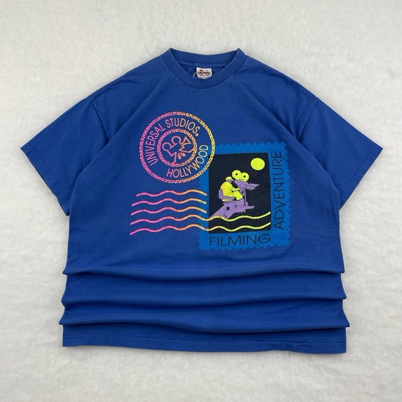 Universal Studios Hollywood Other - Vintage 1990 Universal Studios Hollywood Filming Adventure Tshirt Men's XL